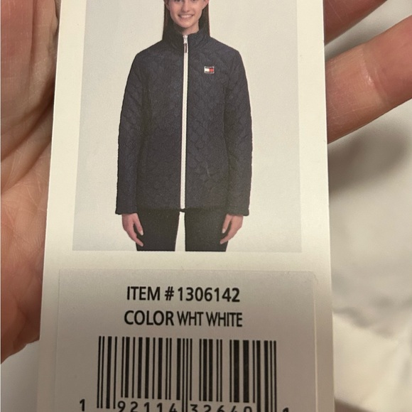 Tommy Hilfiger white and navy 3 in 1 jacket NWT size M - Picture 4 of 7